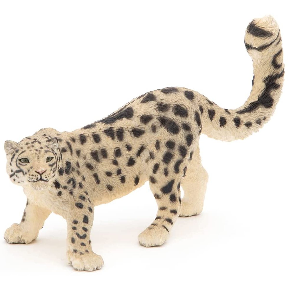 Figurine Léopard des neiges gris, PAPO
