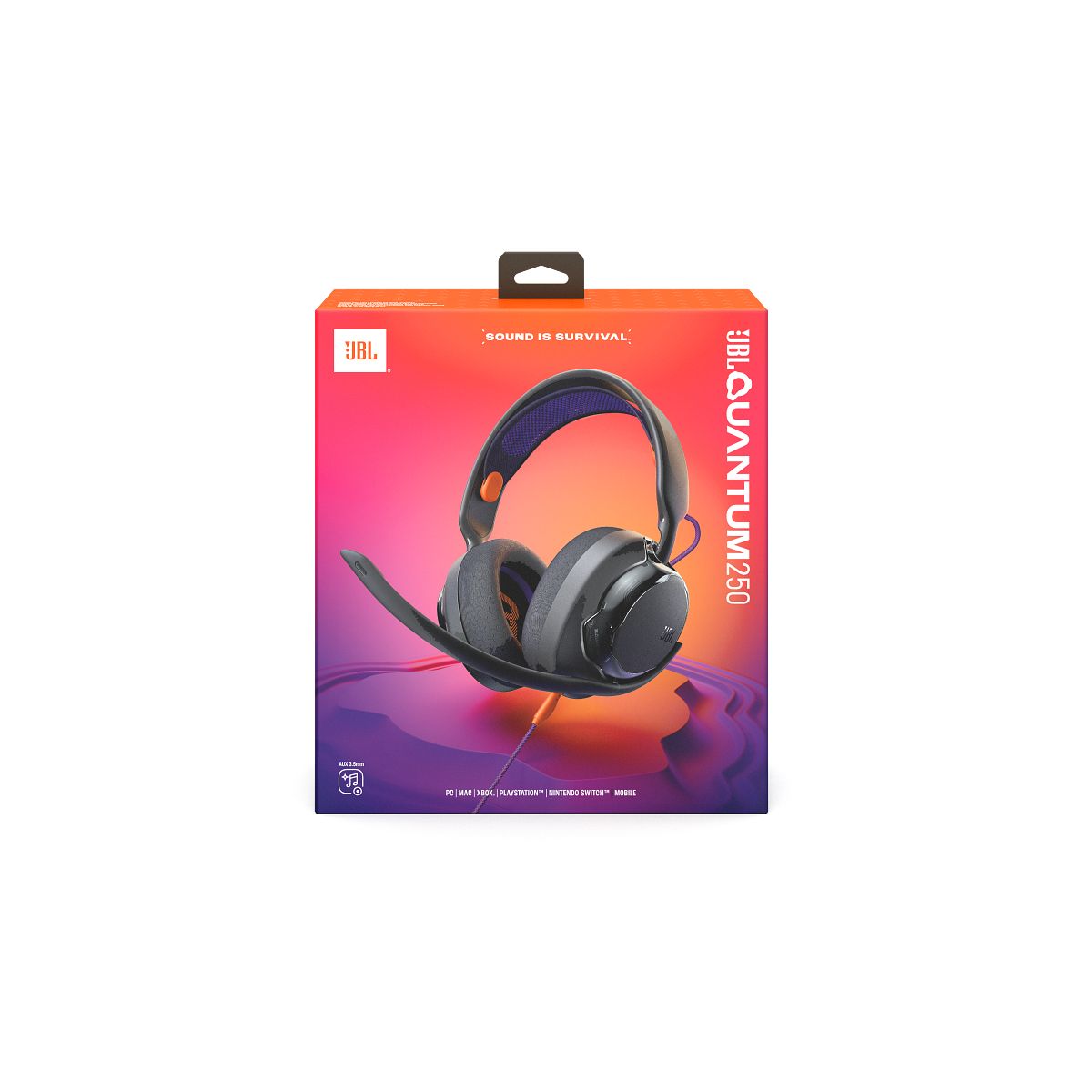 Casque gamer Quantum 250 Noir noir, JBL