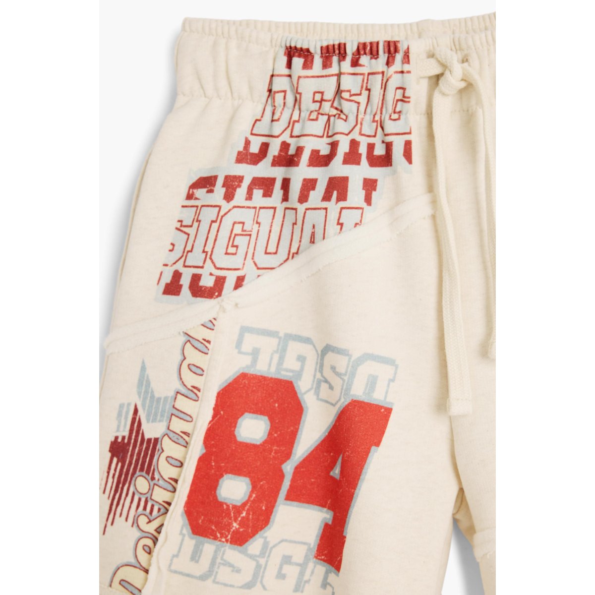 Bermuda imprimé beige, DESIGUAL