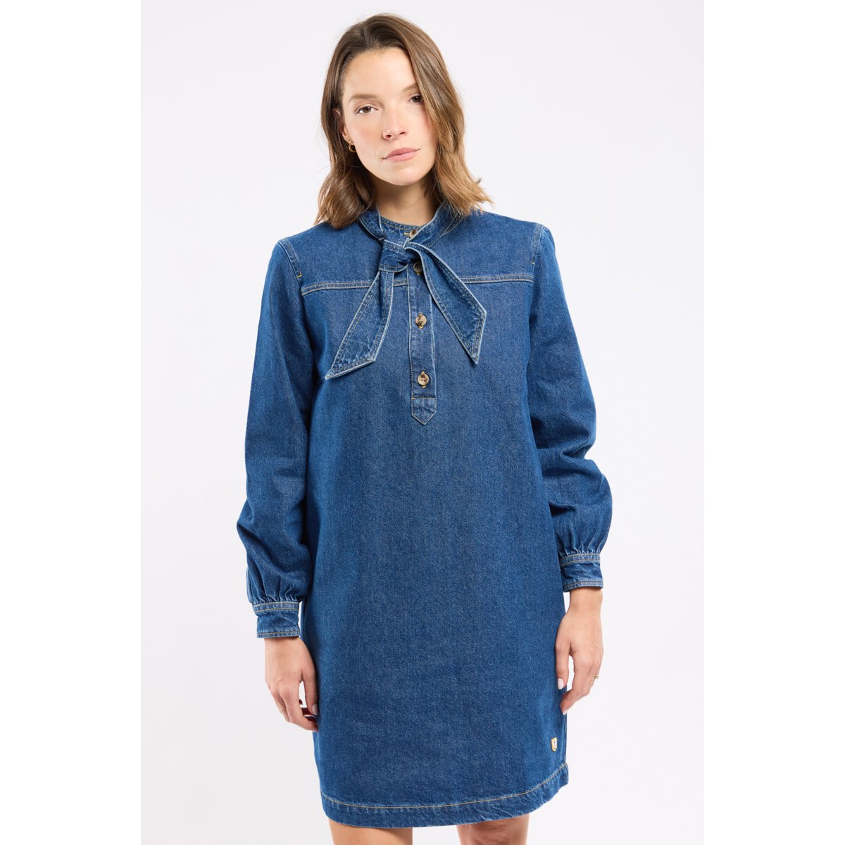 Robe en jean Héritage - coton jean clair, ARMOR-LUX