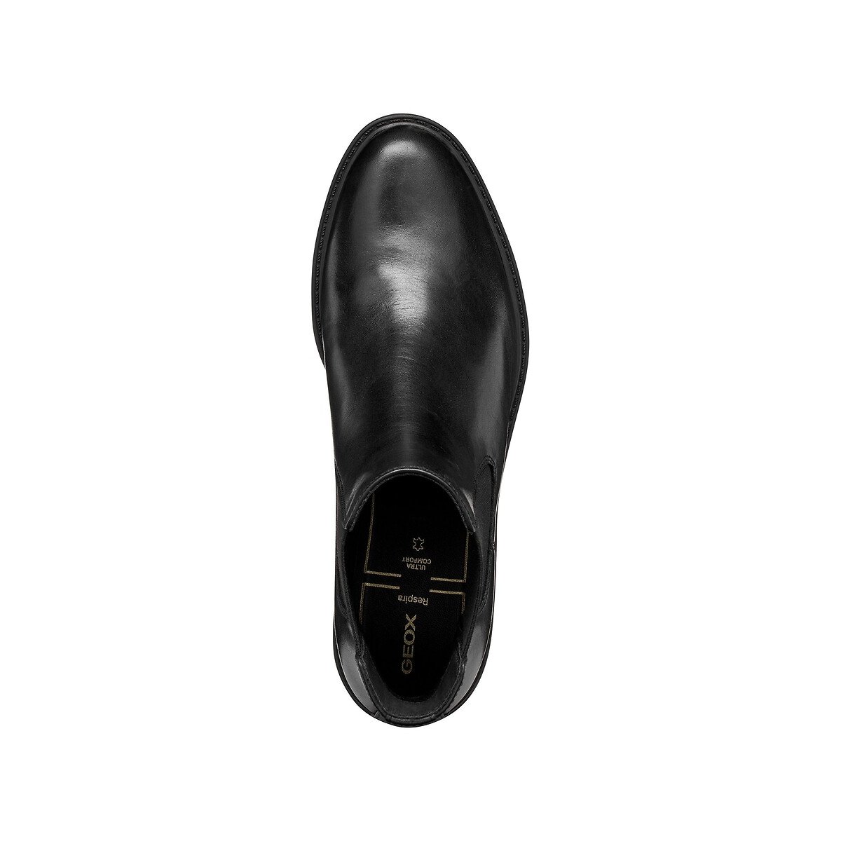 Bottines chelsea en cuir, WALK PLEASURE noir, GEOX