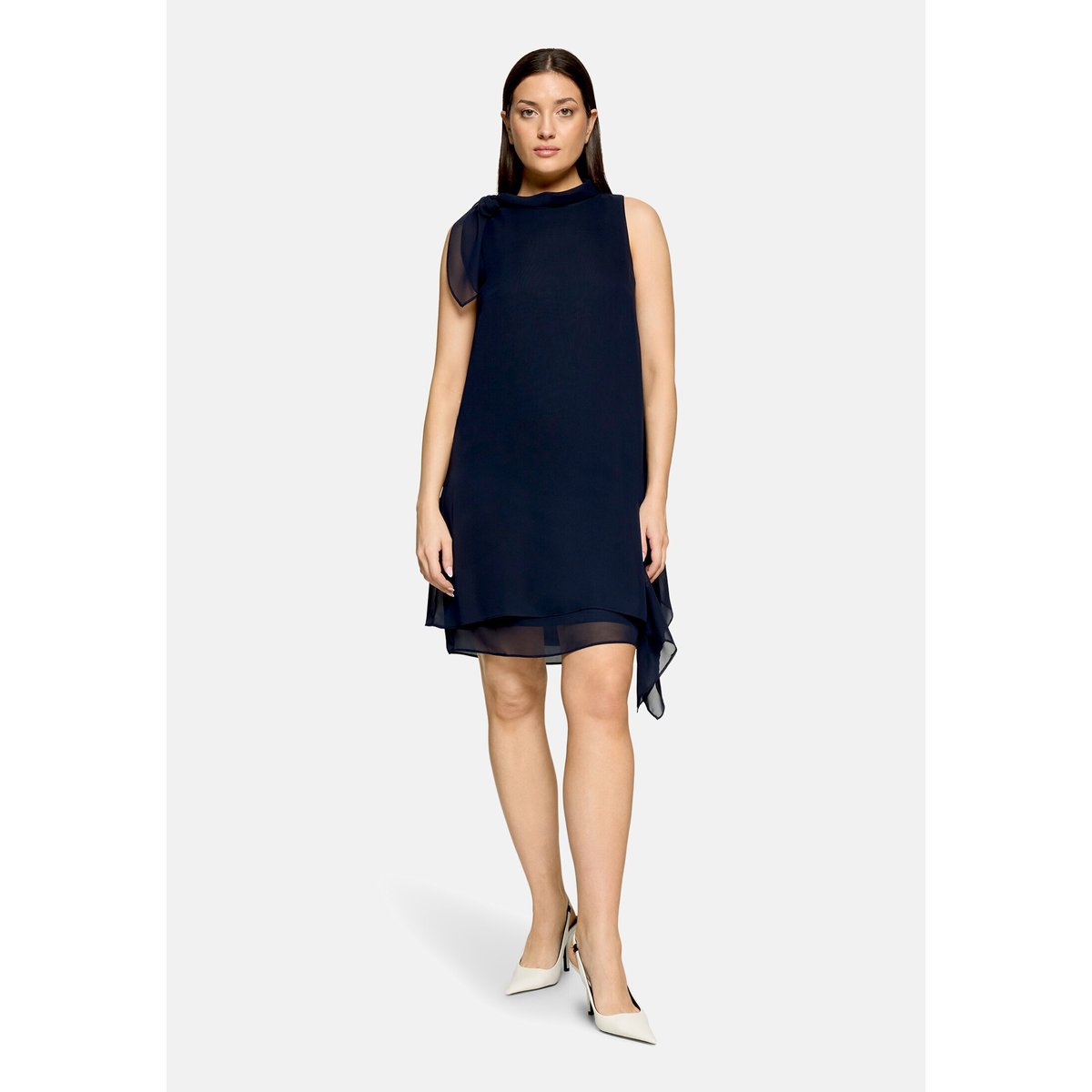 Robe de cocktail sans manches night sky, VERA MONT