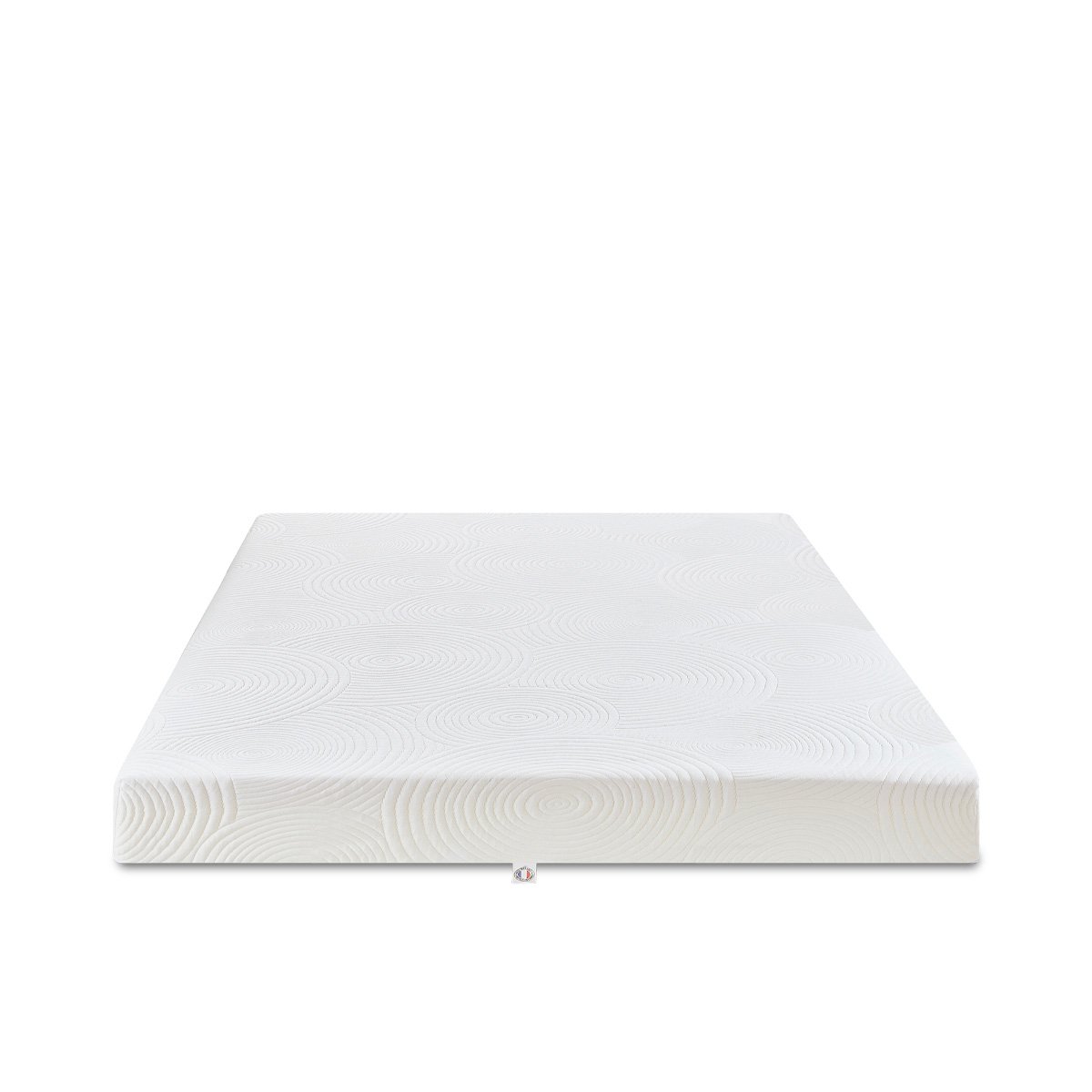 Matelas Mousse Artemis 90x200 cm Accueil Mémoire de forme blanc, OLYMPE LITERIE