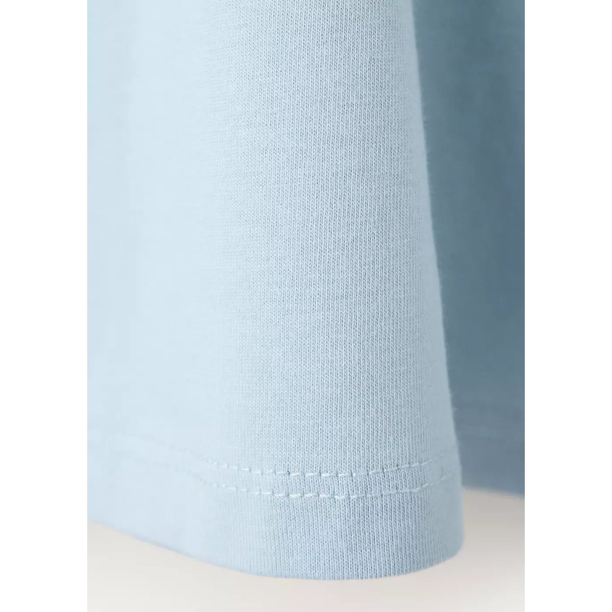 T-shirt relaxed détail brodé bleu ciel, MANGO KIDS