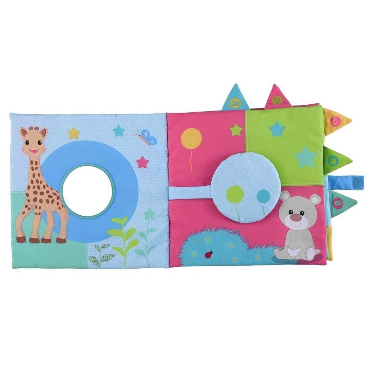 Livre bébé d'éveil Sophie la girafe Fresh Touch multicolore, SOPHIE LA GIRAFE