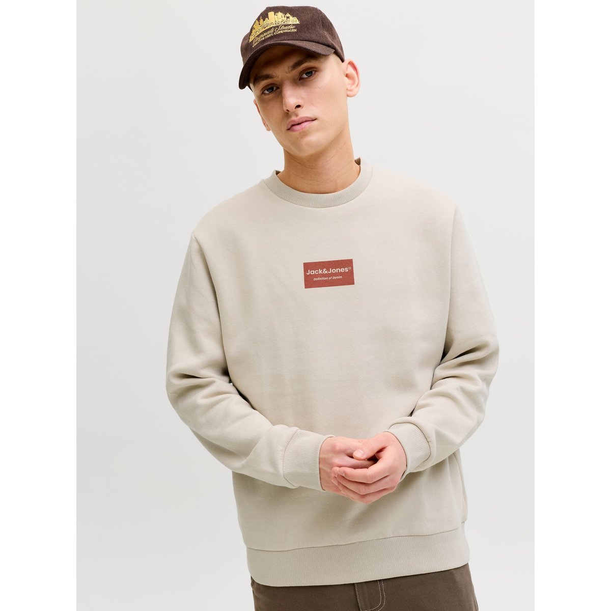 Sweat-Shirt moonbeam, JACK & JONES