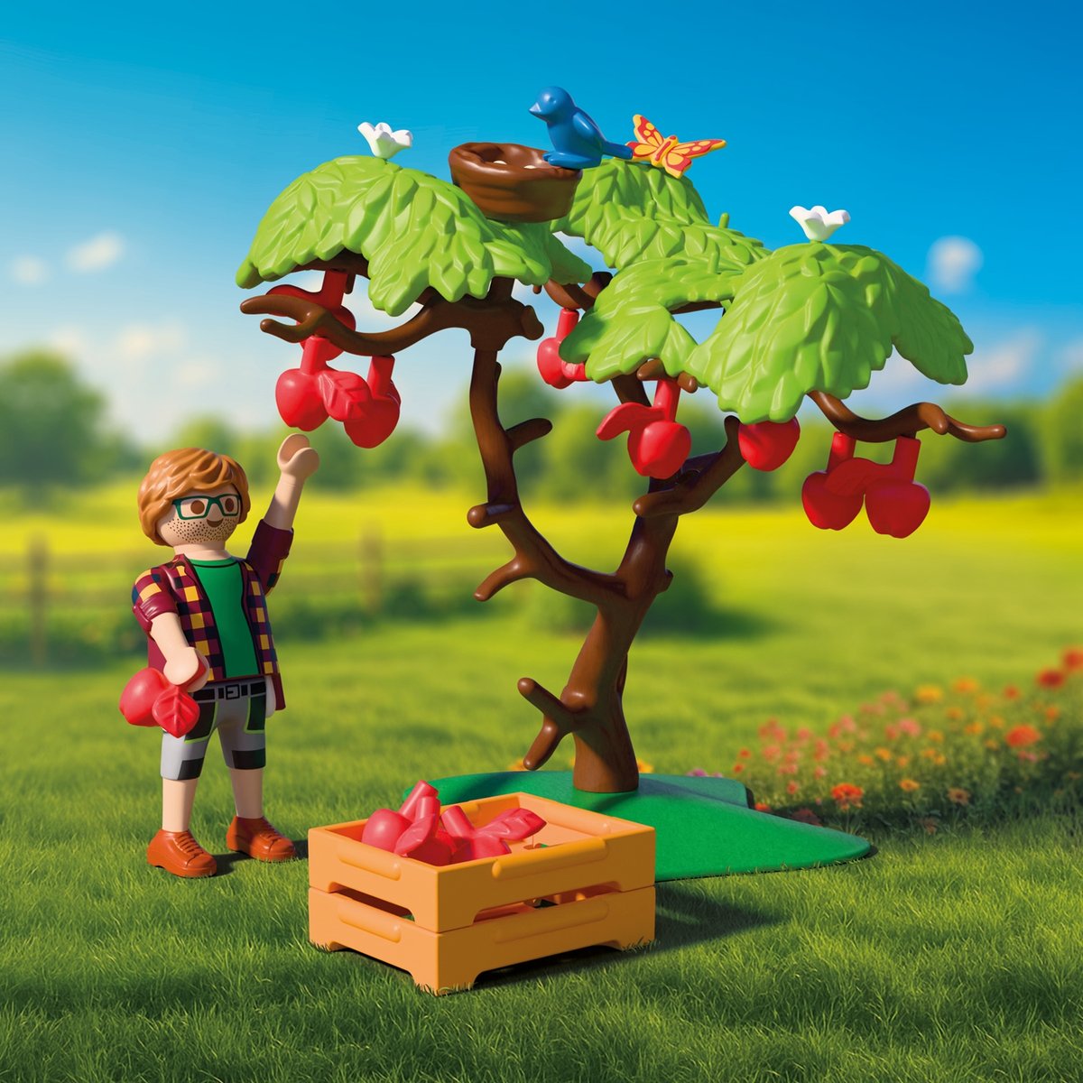 Potager de la ferme multicolore, PLAYMOBIL