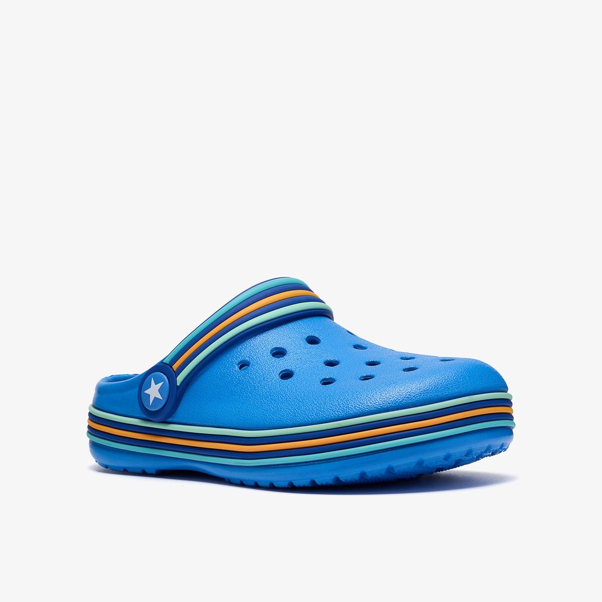 Sabot Synthétique Coupe Large QUINN POP K bleu, CLARKS