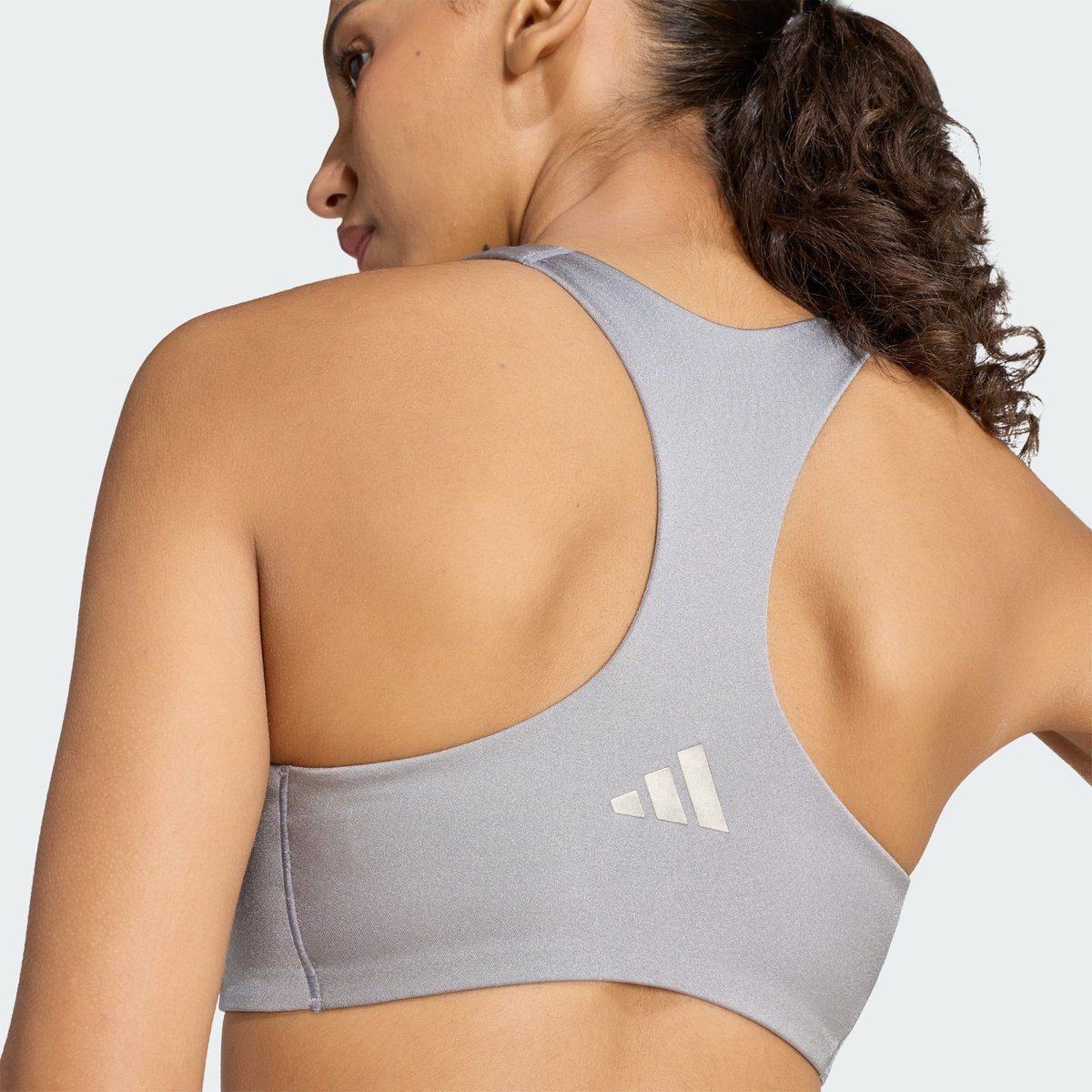 Brassière De Tennis Optime Maintien Moyen Brassière De Tennis Optime Maintien Moyen grey three, adidas Performance