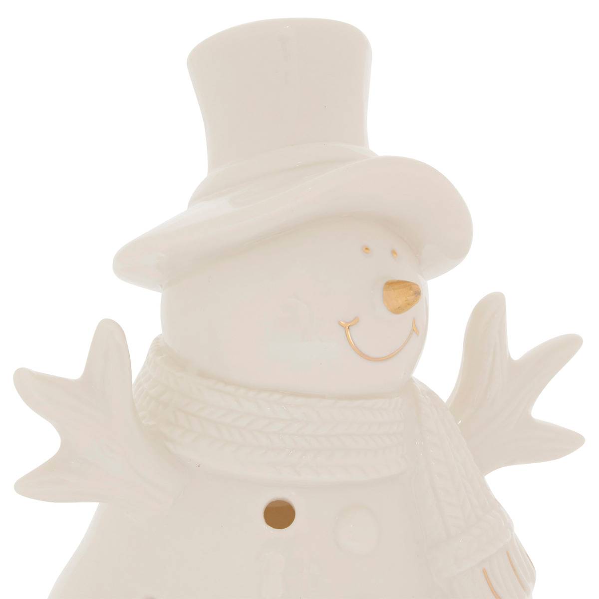 BN CERAMIQUE BLANC H19,3 blanc, FEERIC LIGHTS & CHRISTMAS