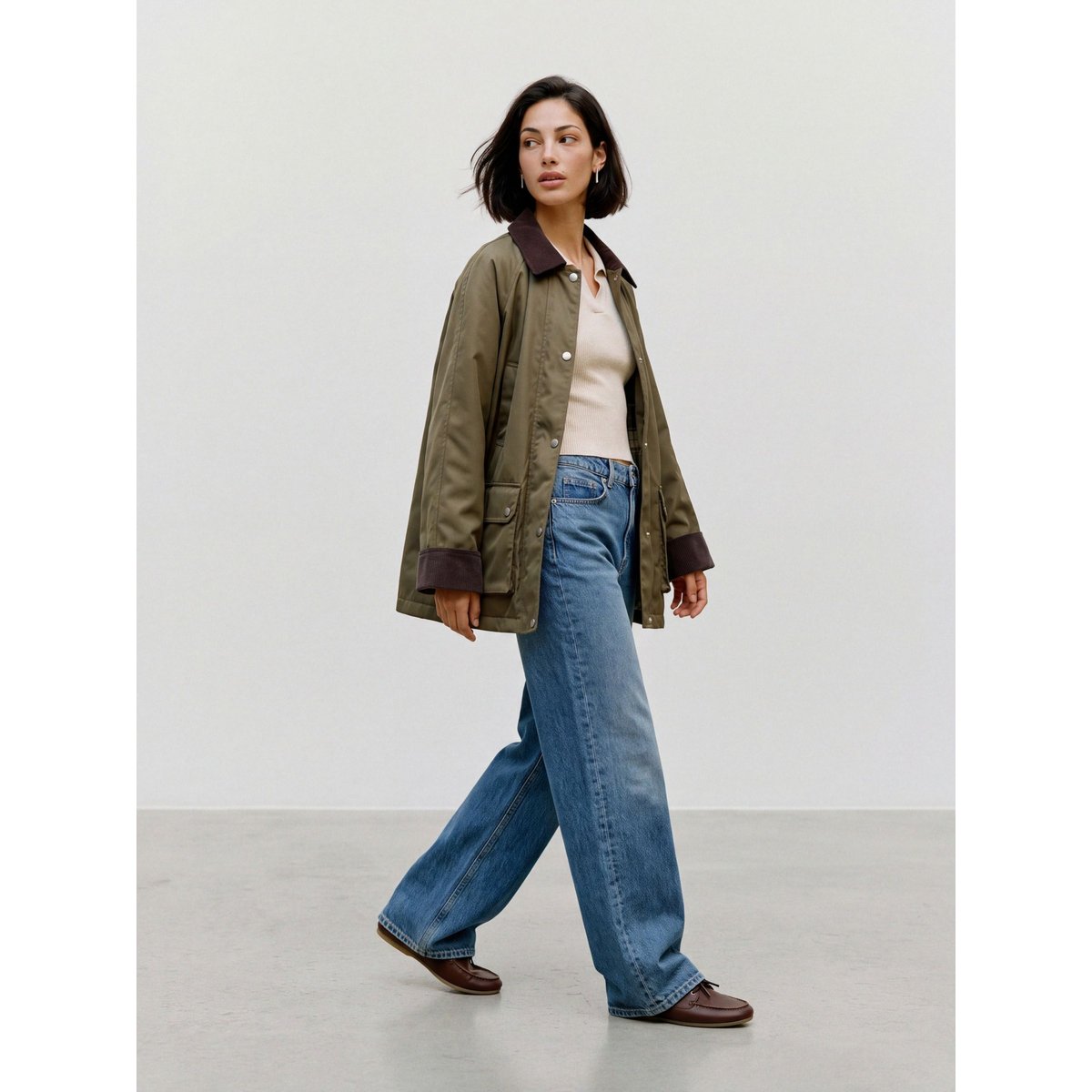 Manteau verte - grape leaf 2, VERO MODA