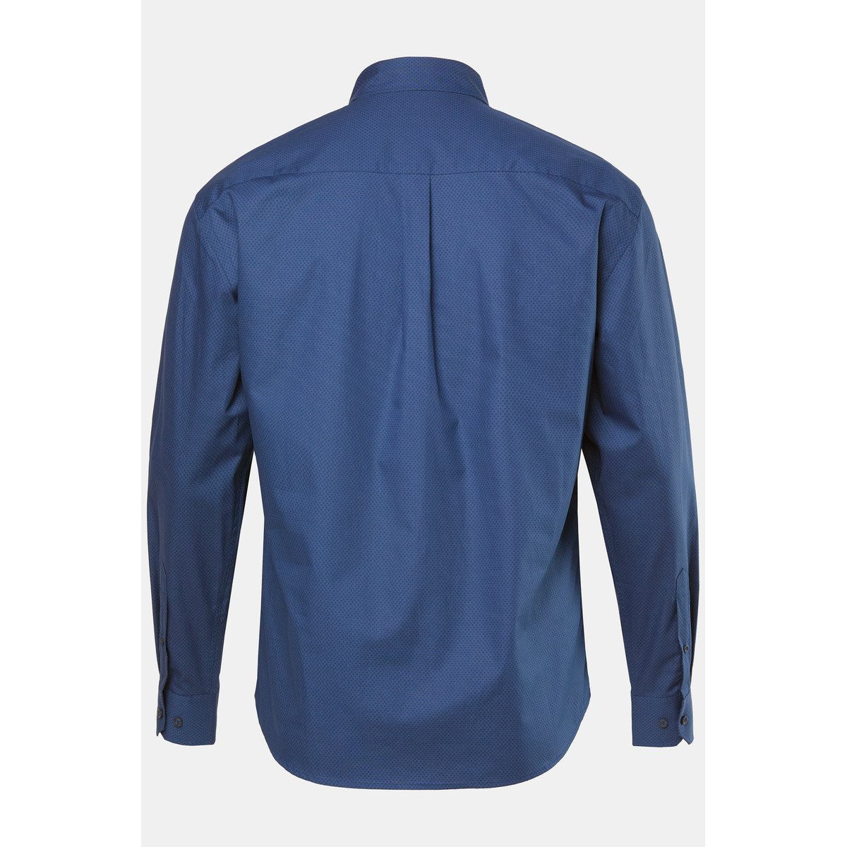 Chemise micro-imprimé bleu marine, JP1880