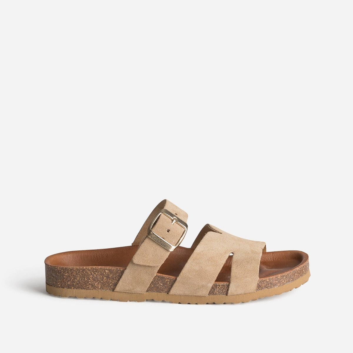 Mule en cuir MANES beige, ERAM