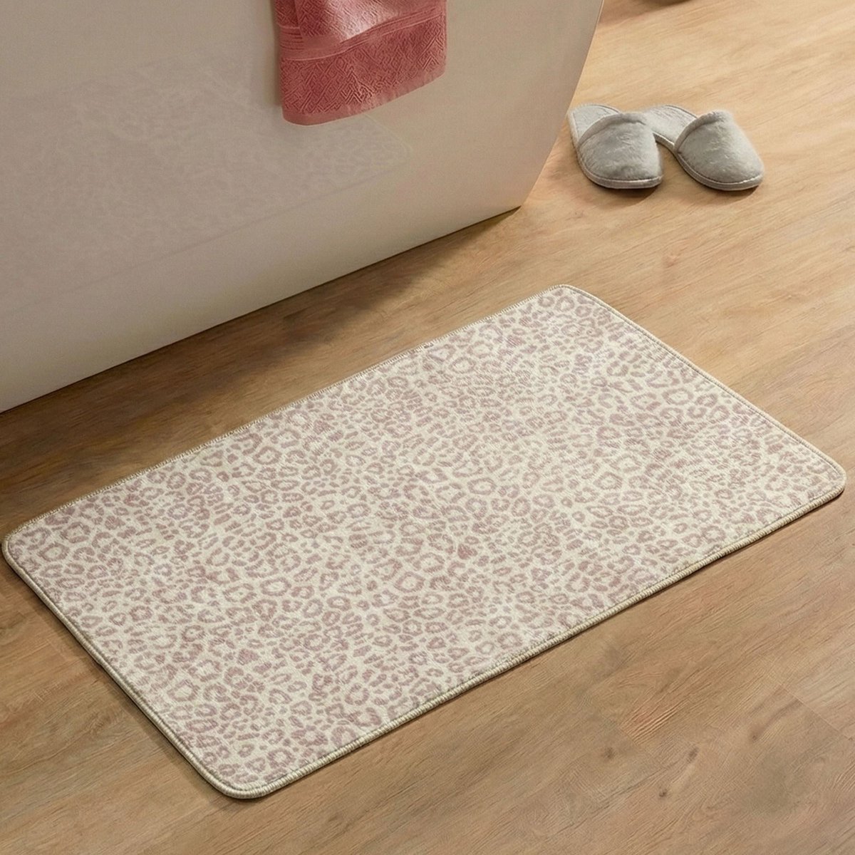 Tapis de bain imprimé doux - AQUATA beige multi, GINO FALCONE