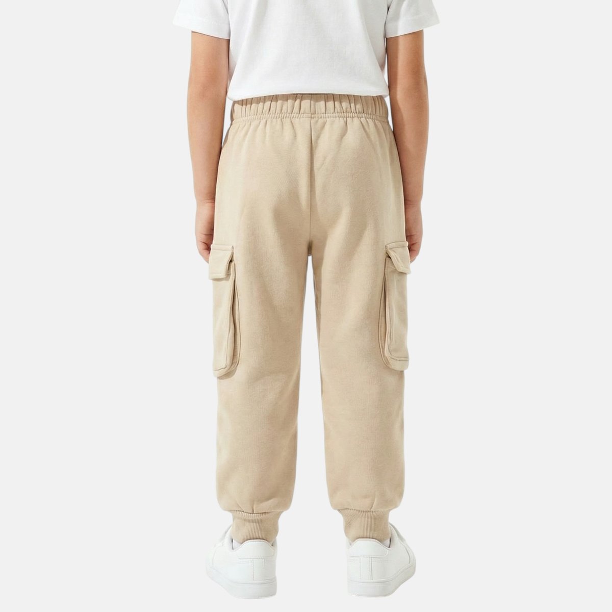 Pantalon de jogging cargo à cordon, coupe décontractée et poches latérales UTILITY beige, LEE COOPER