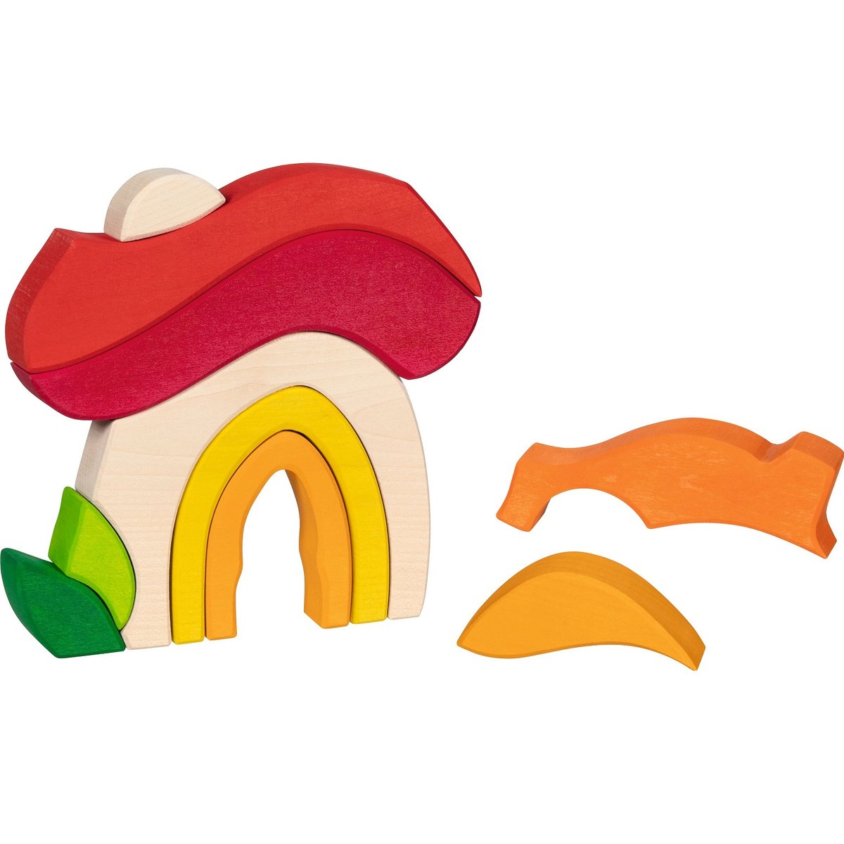 Jeu de construction Maison champignon rouge, GOKI