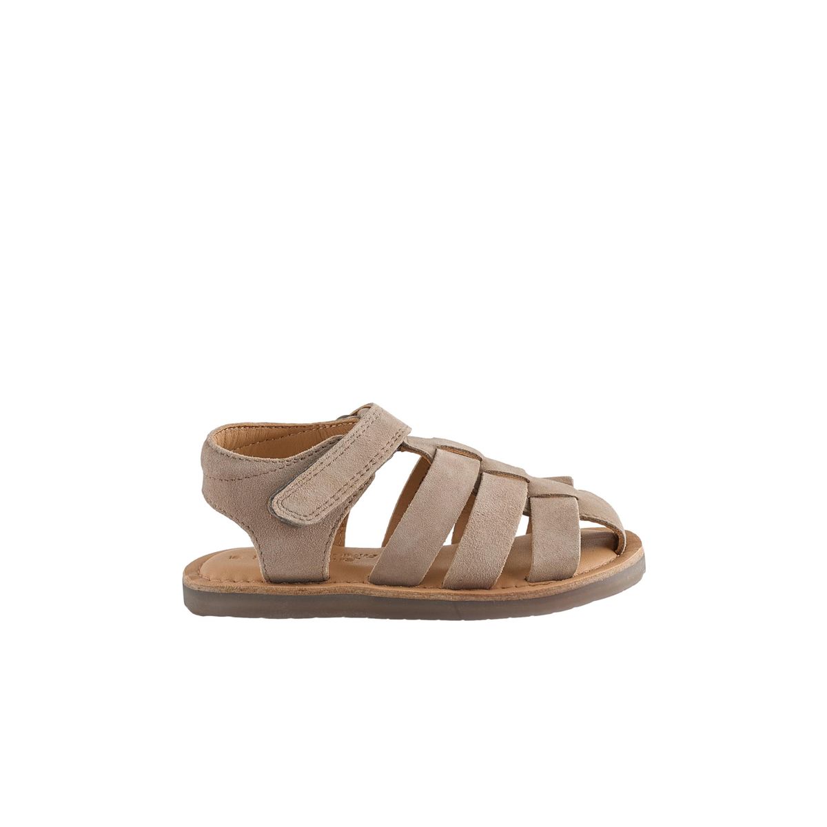 Sandales en cuir style pêcheur naturel, NEXT