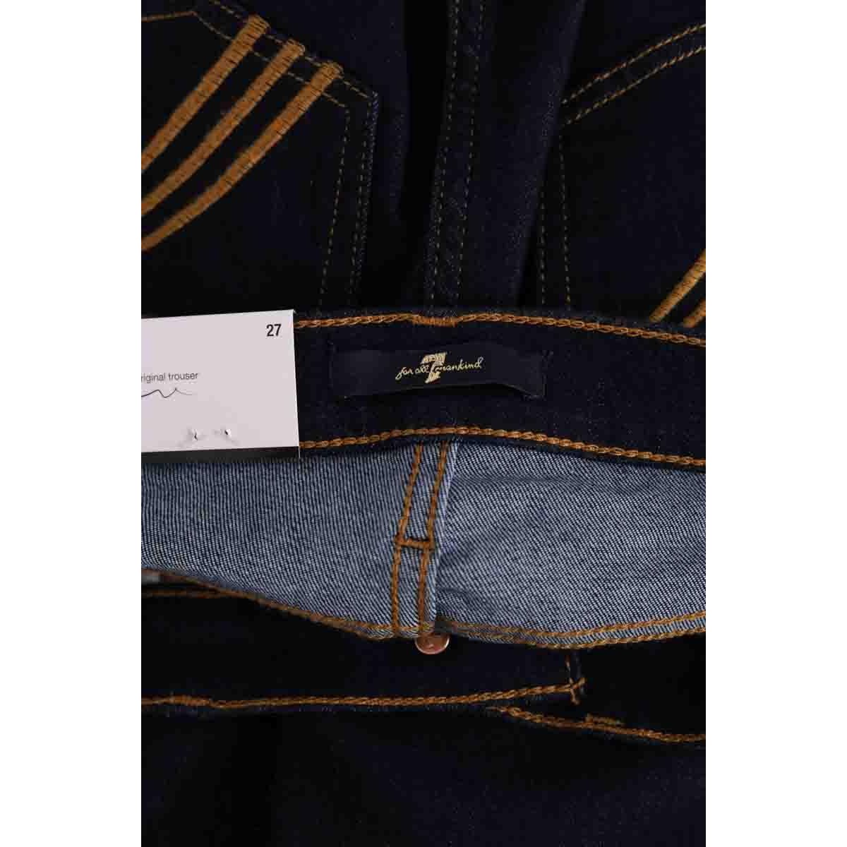 Jean bootcut - Très Bon État marine, 7 FOR ALL MANKIND