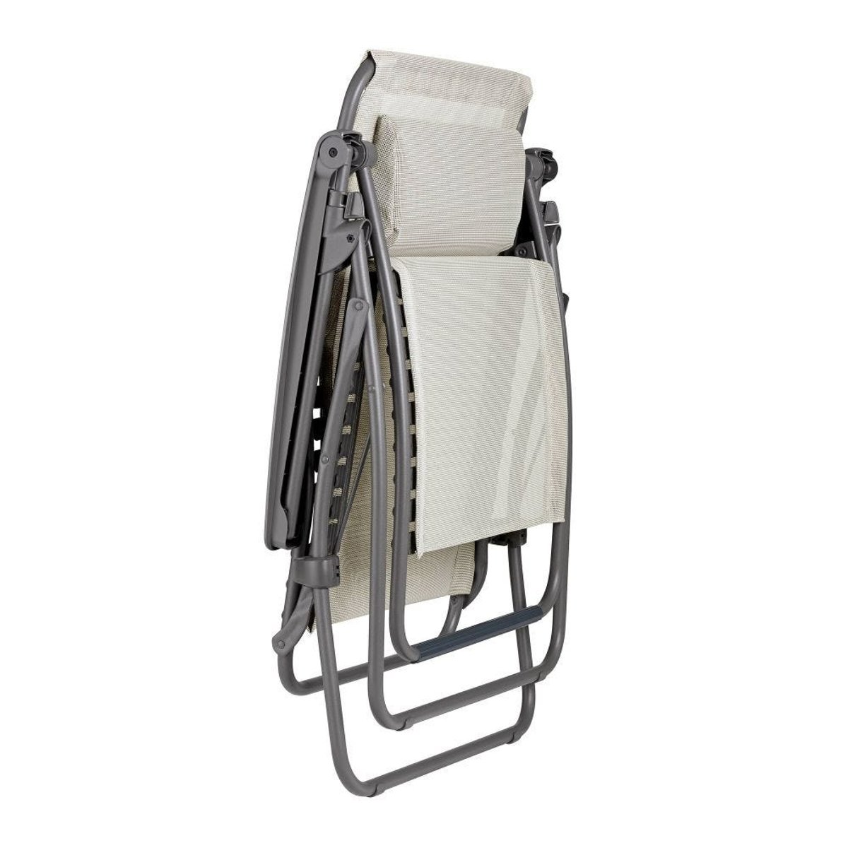 Fauteuil Relax Zéro Gravité - RSXA CLIP beige seigle, LAFUMA MOBILIER