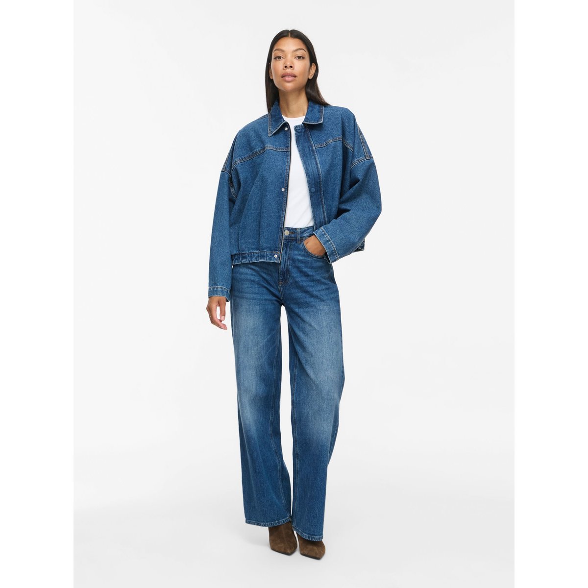 Veste En Jean bleu - medium blue denim1, VILA
