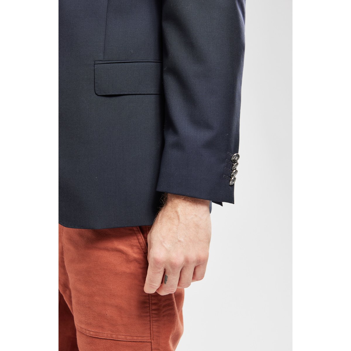 Veste blazer en laine pour homme marine, ARMOR-LUX