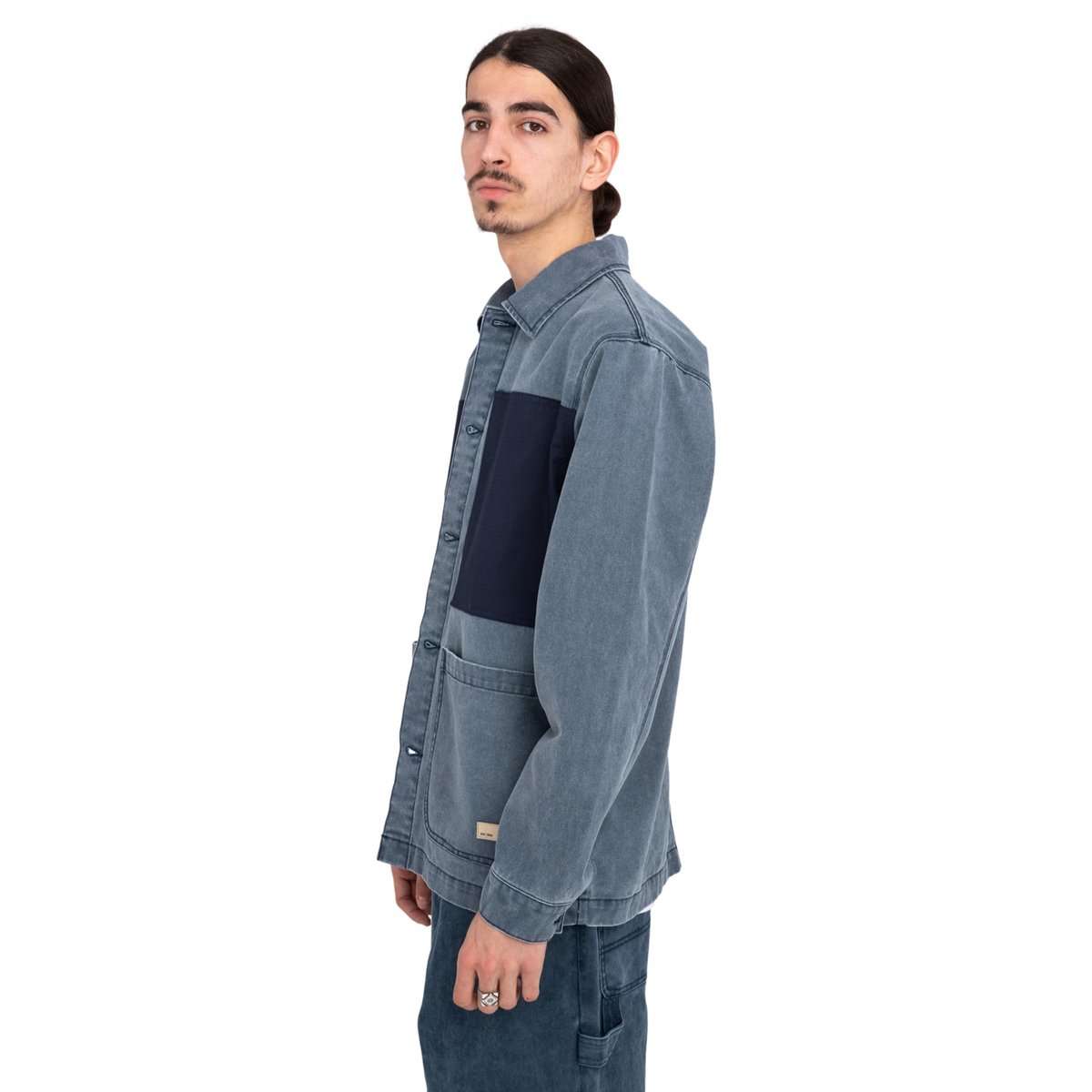 Veste en toile CARPENTER bleu eclipse navy, ELEMENT