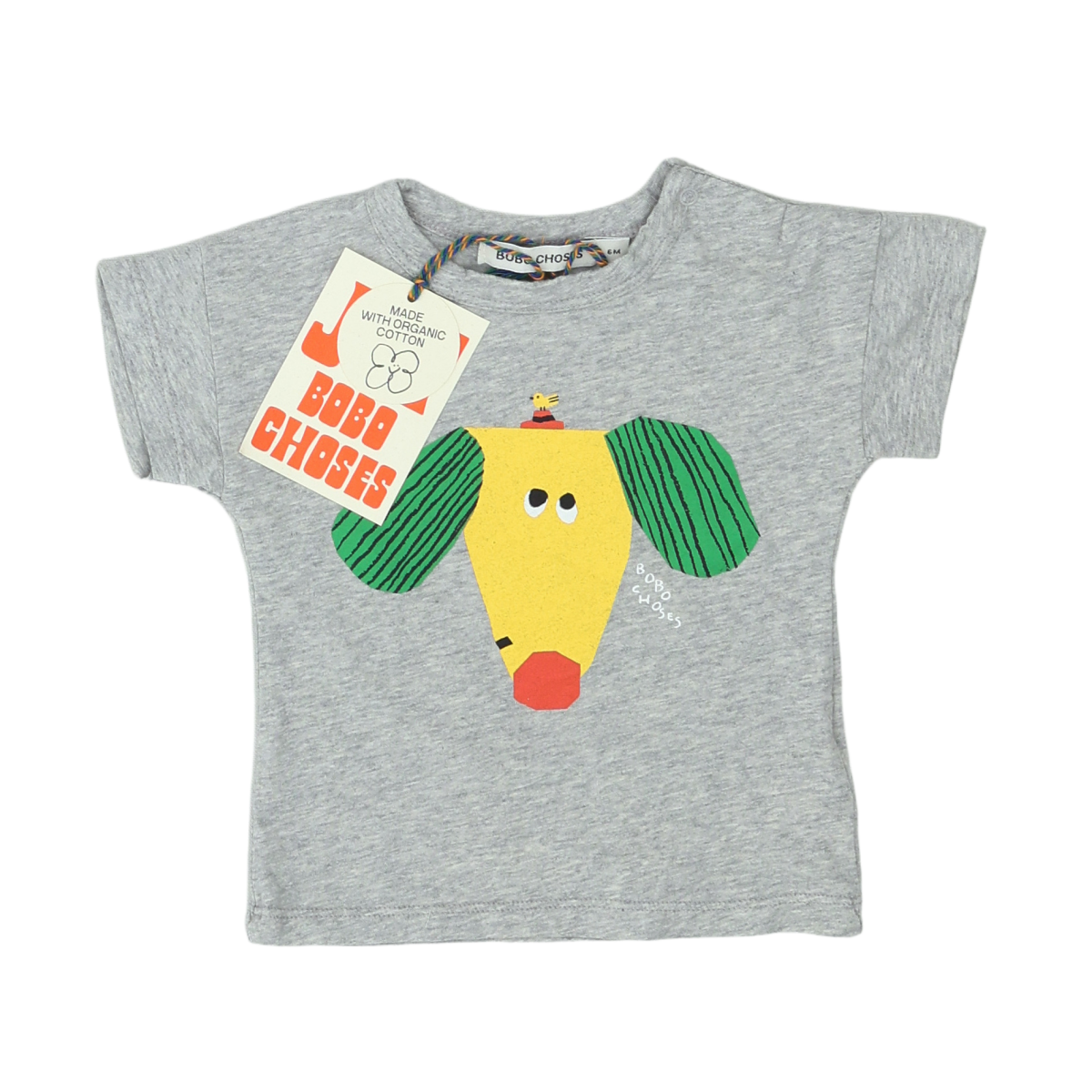 T-shirt bébé - Très bon état gris, BOBO CHOSES
