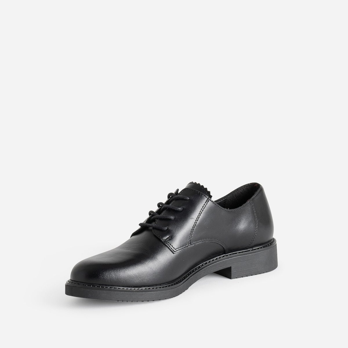 Derby en cuir FLORINE noir, ERAM