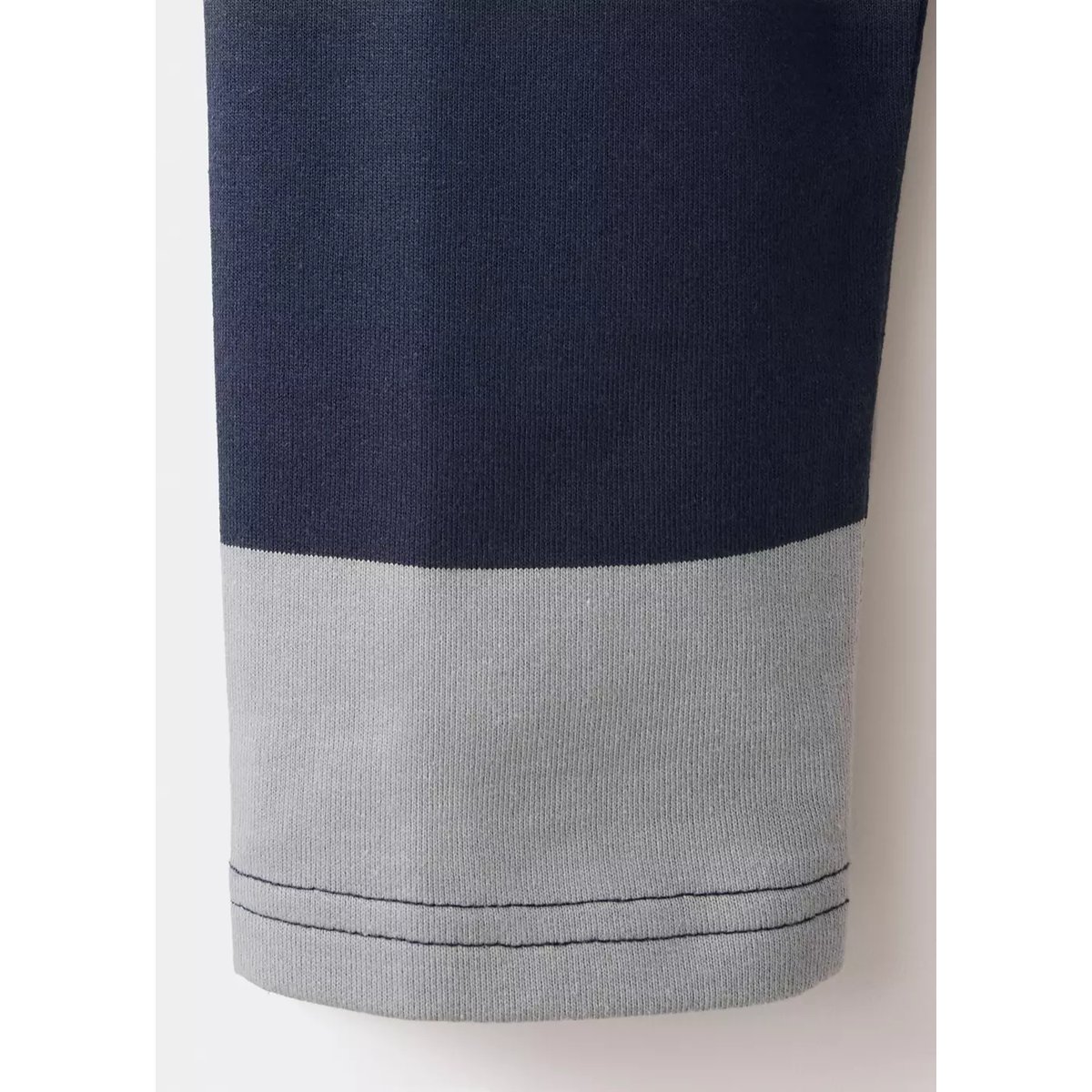 Sweat rayures col polo gris, MANGO TEEN