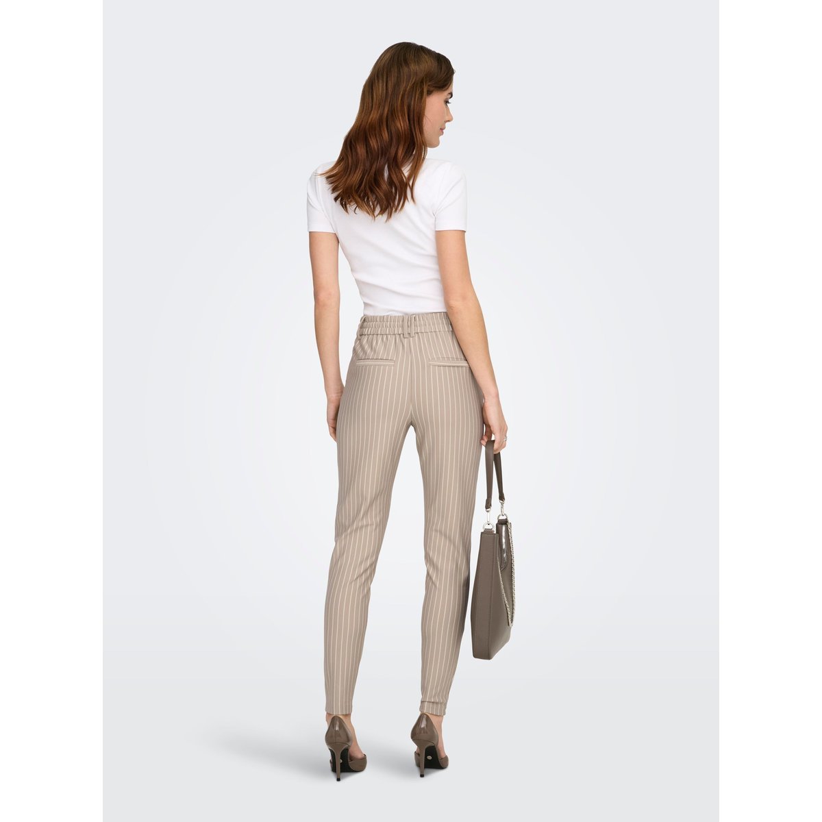 Pantalon À Jambe Large beige - humus 2, ONLY