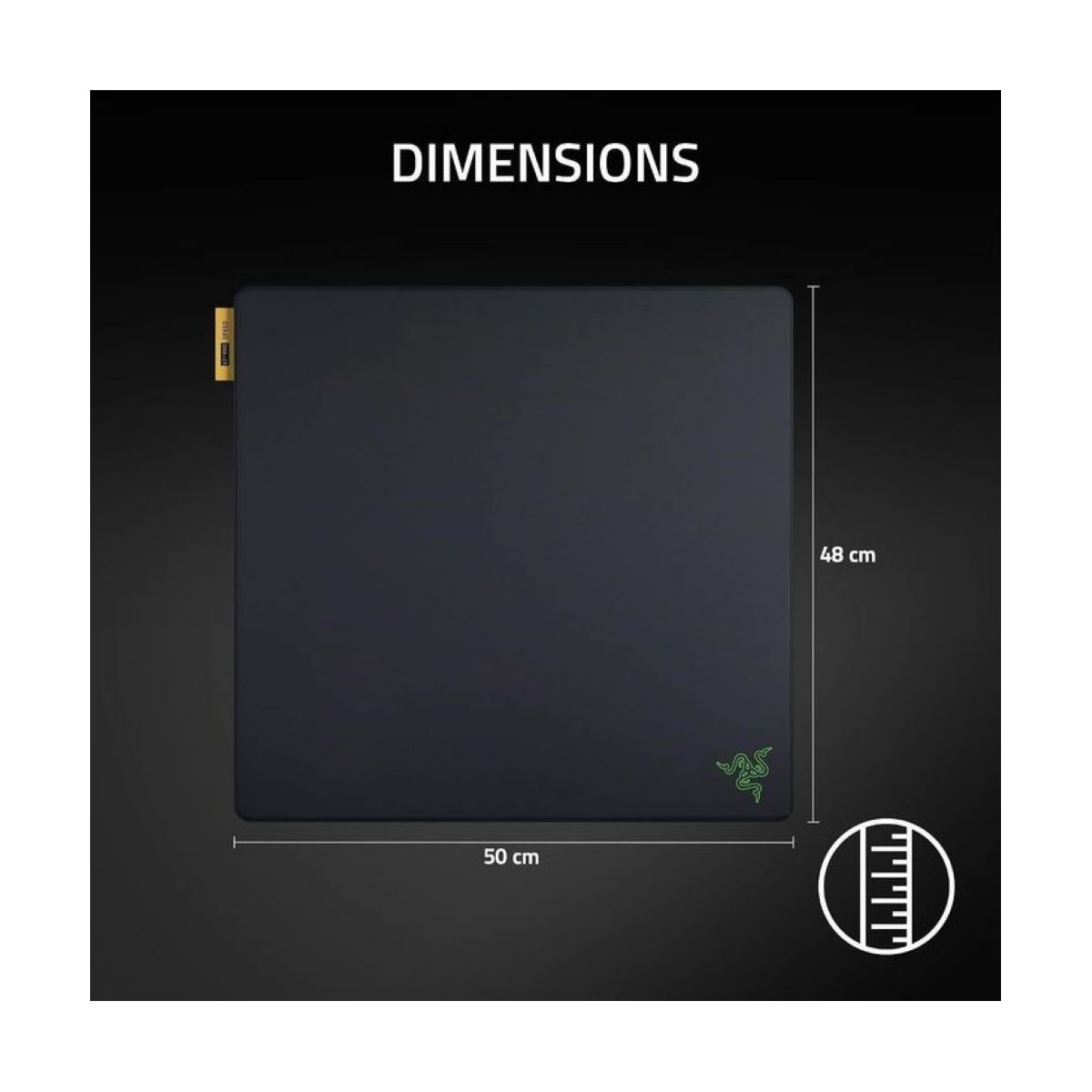 Tapis de souris GIGANTUS V2 PRO L SPEED couleur unique, RAZER
