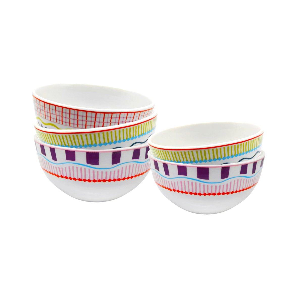 Lot de 6 bols, RELAX SUNSET multicolore, ARTIME