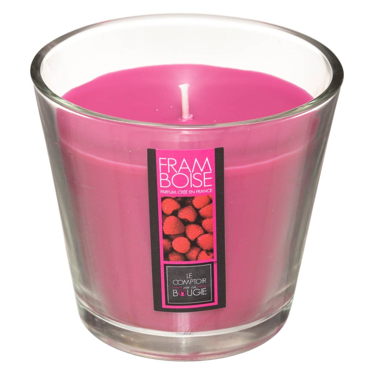 Bougie parfumée rose, ATMOSPHERA