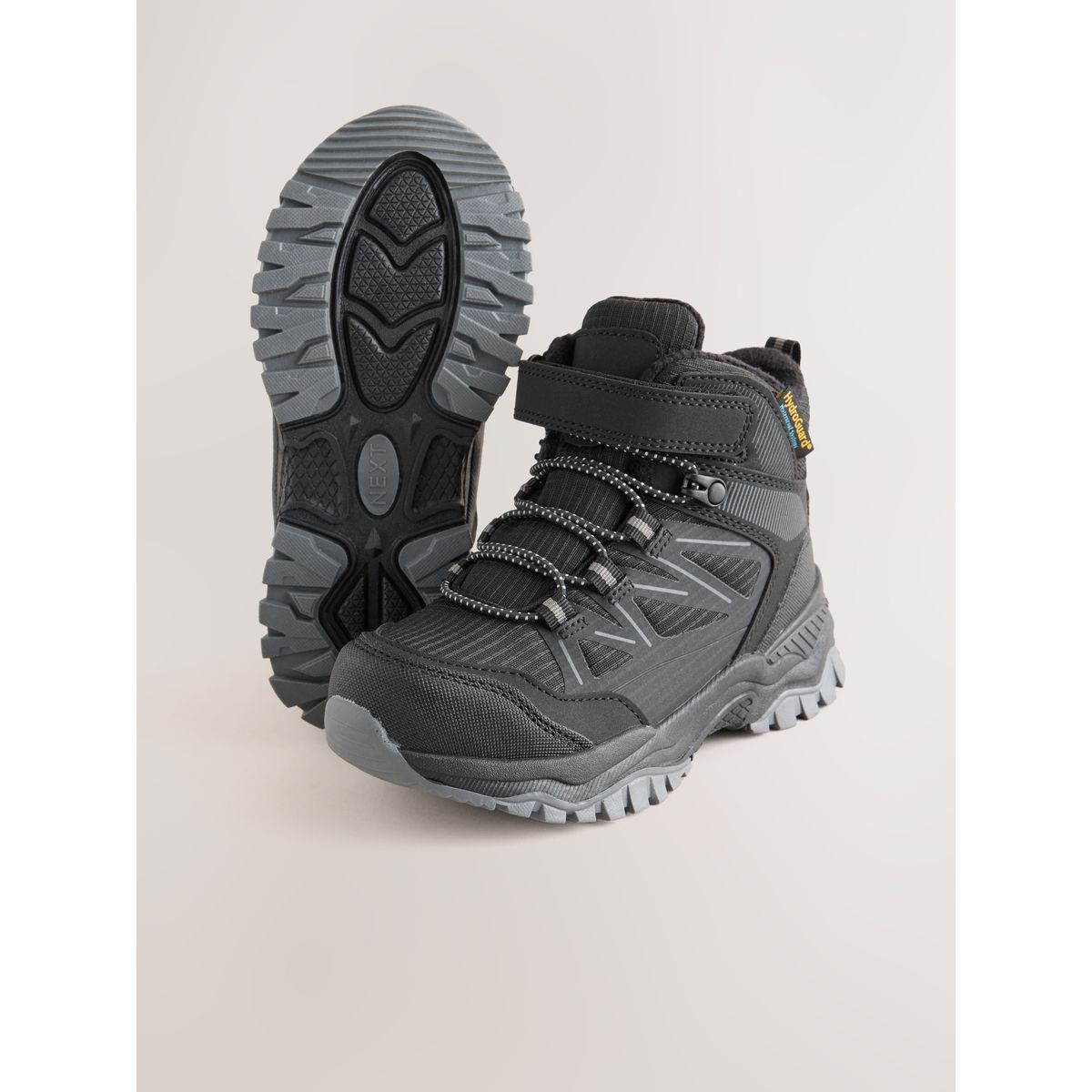 Bottines de marche imperméables noir, NEXT