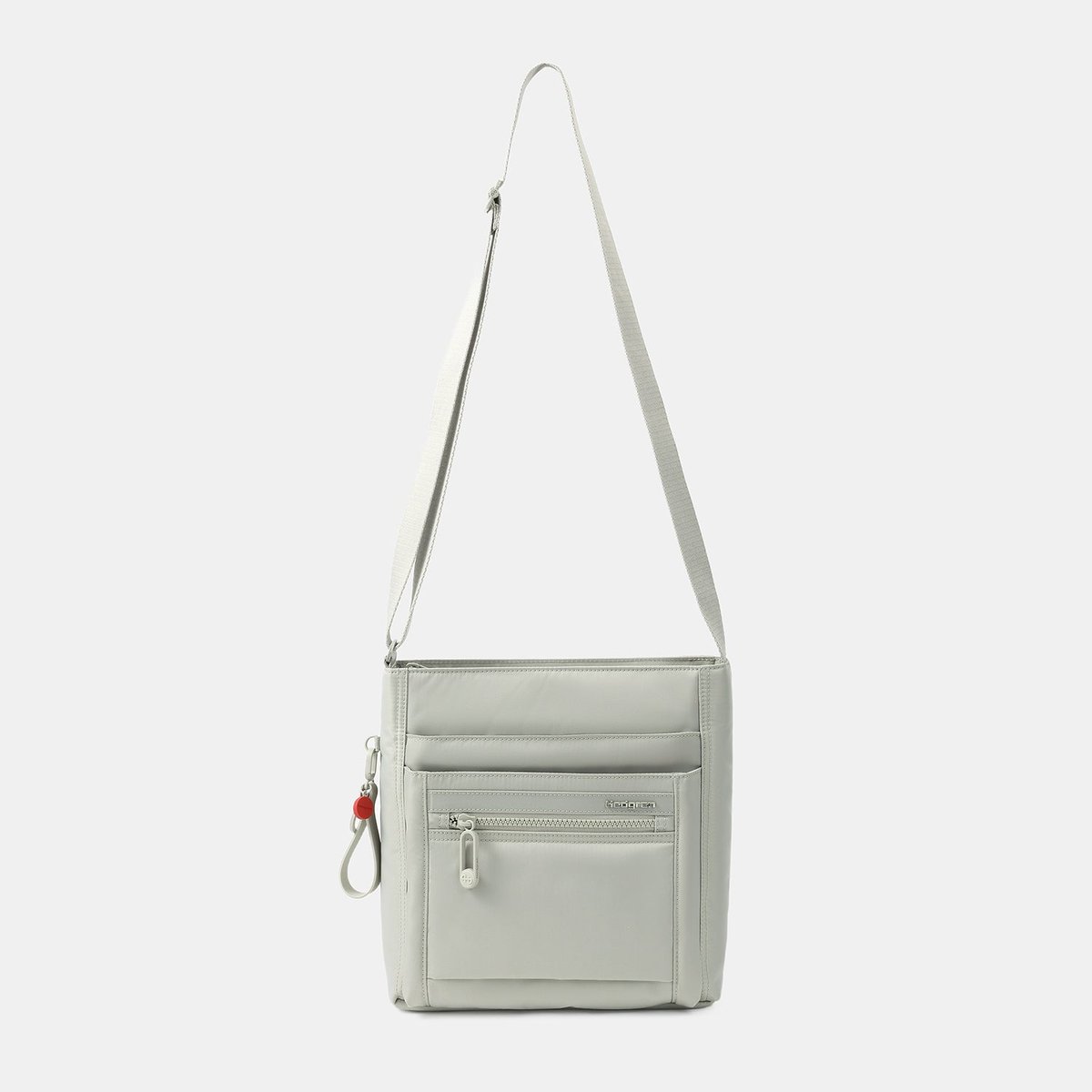 Sac bandoulière organisé avec protection RFID pussywillow grey, HEDGREN