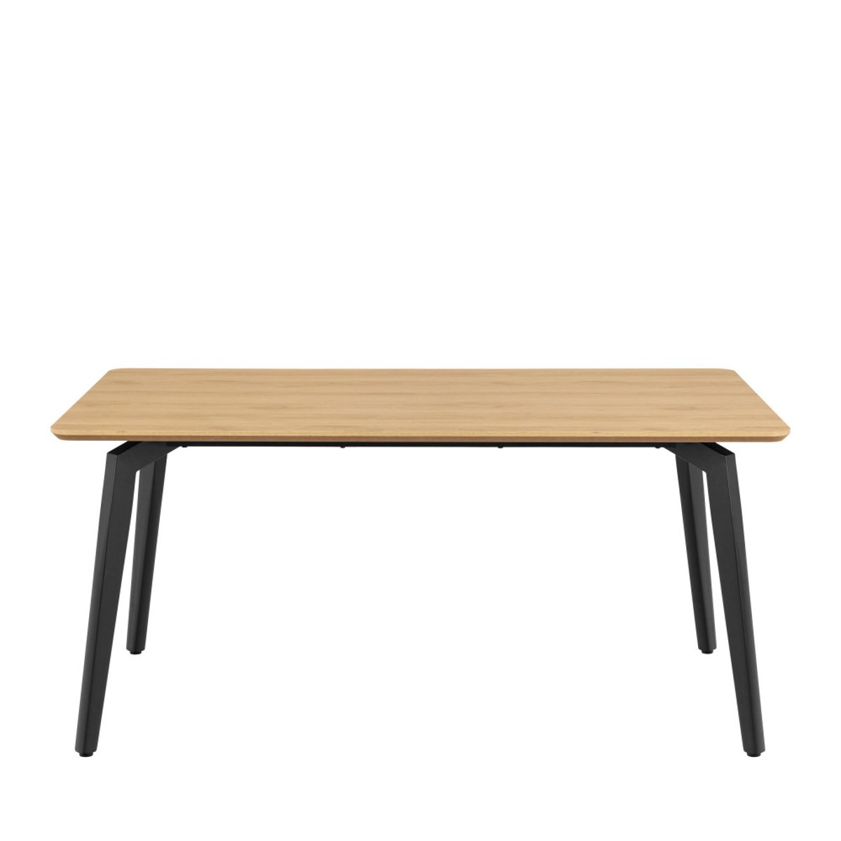 Table à manger 4 personnes en bois et métal- LUNKA bois clair, DRAWER