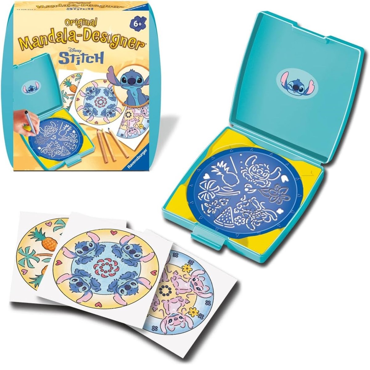 Mini Mandala Stitch bleu, RAVENSBURGER