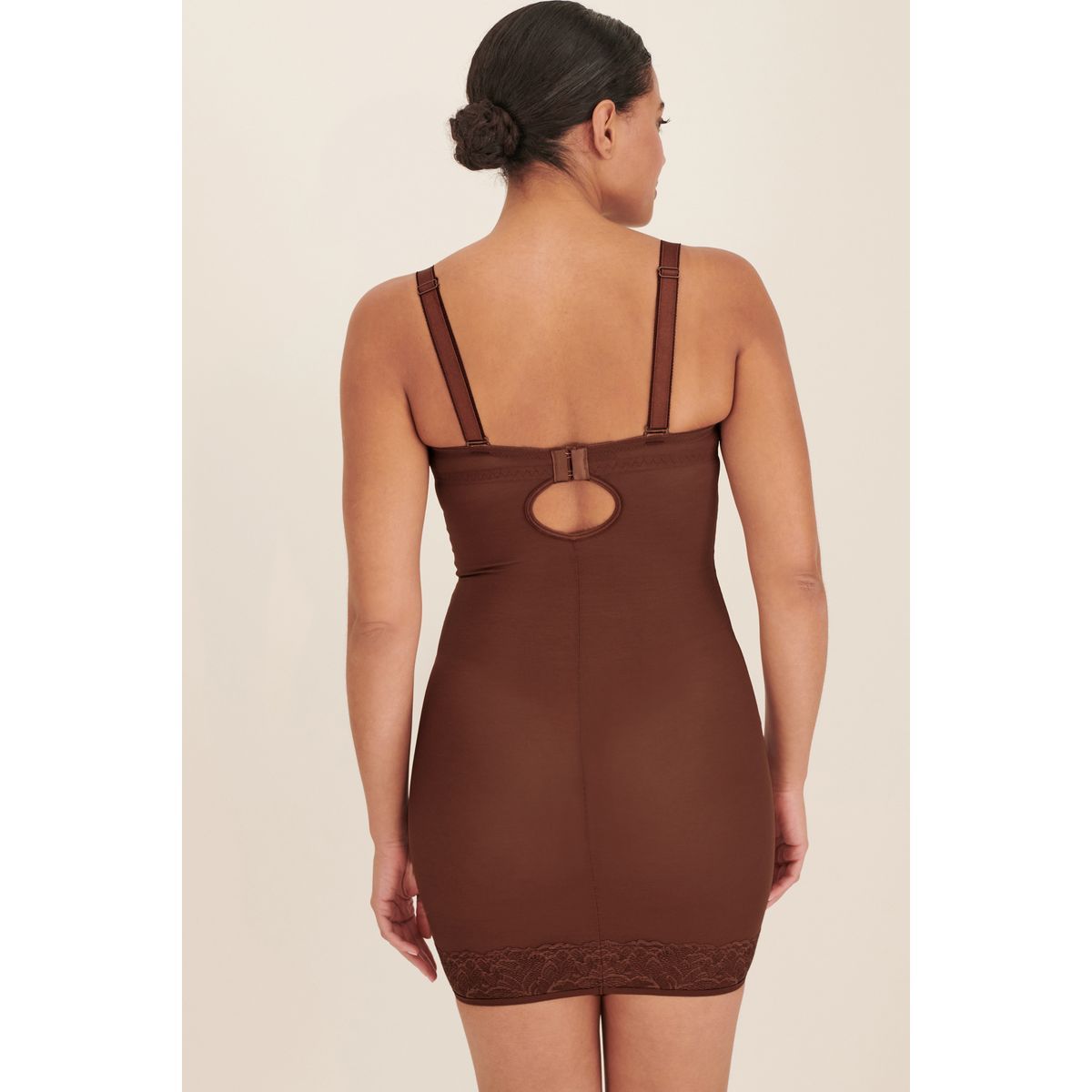Nuisette À Effet Gainant Avec Bonnets Moulés marron chocolat, NEXT
