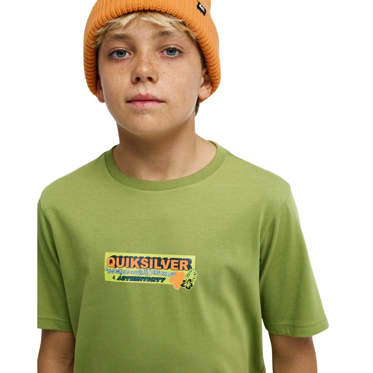 T-Shirt manches courtes SPECIALIZE Y vert calliste green, QUIKSILVER