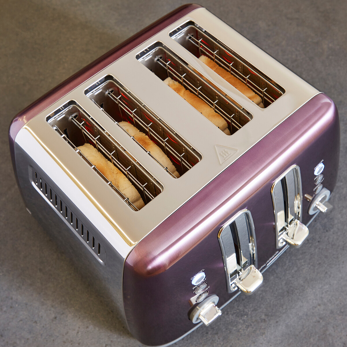 Accents 4-Slice Toaster purple, MORPHY RICHARDS