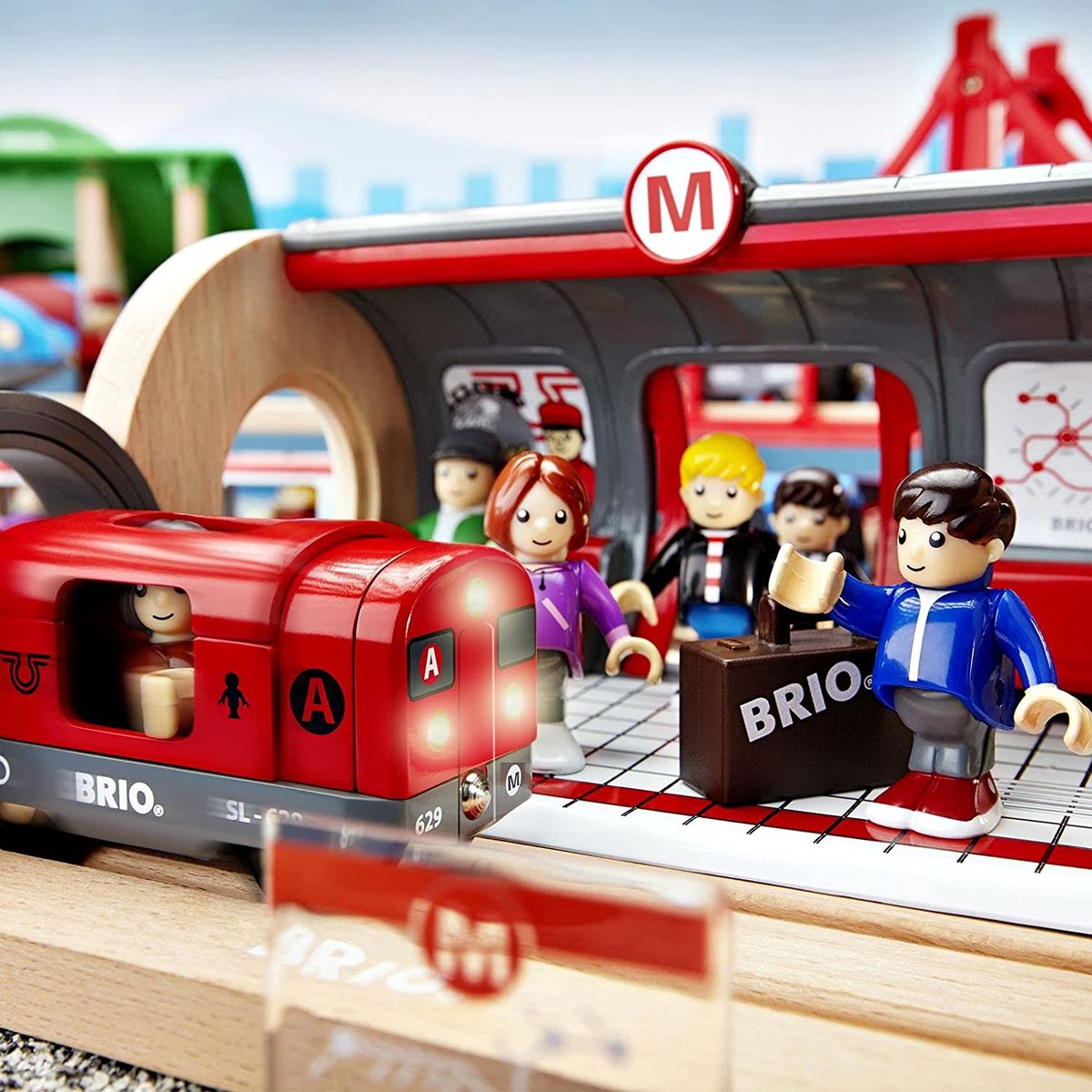 Circuit Métro rouge, BRIO