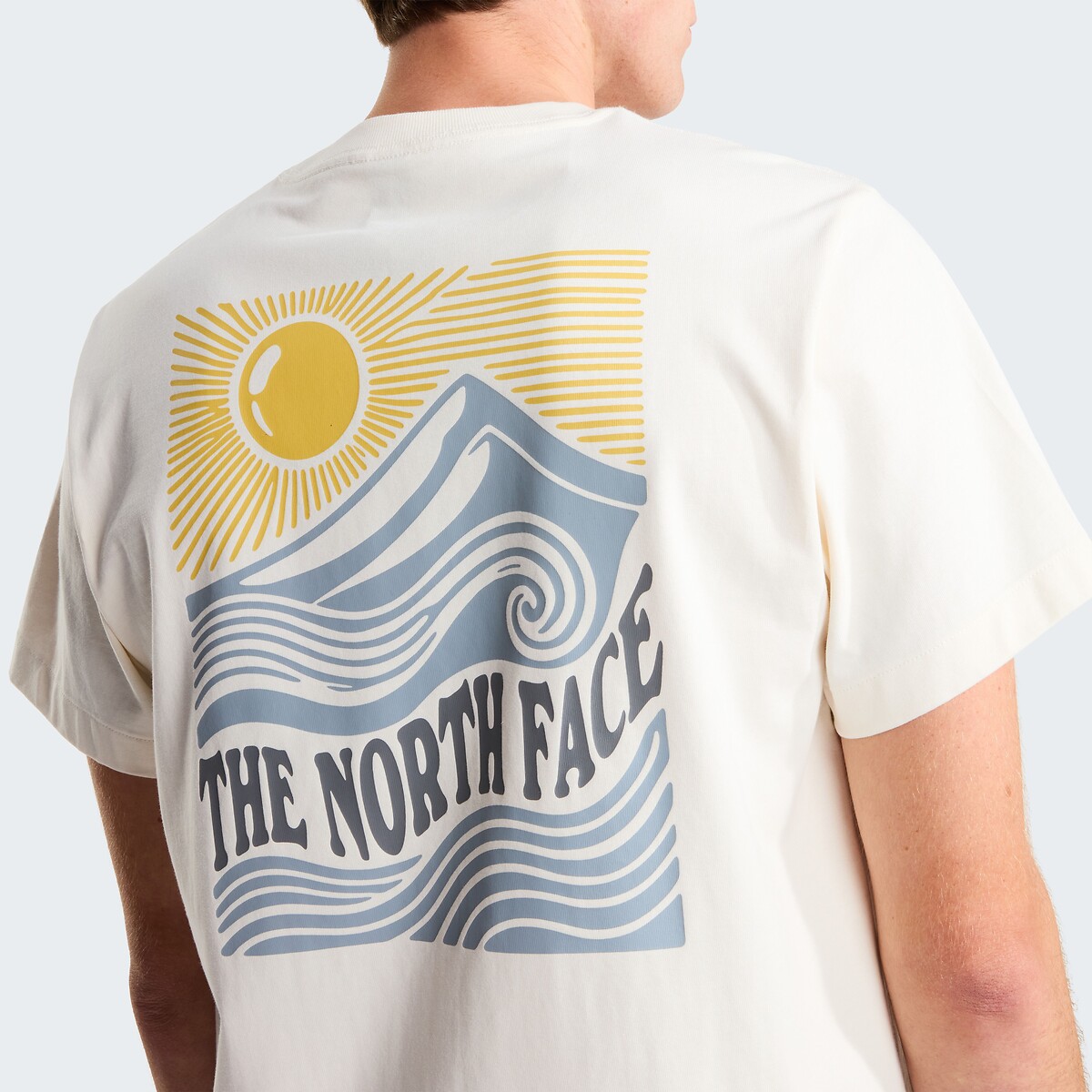 T-shirt maniche corte, Moutain Escape ecru , THE NORTH FACE