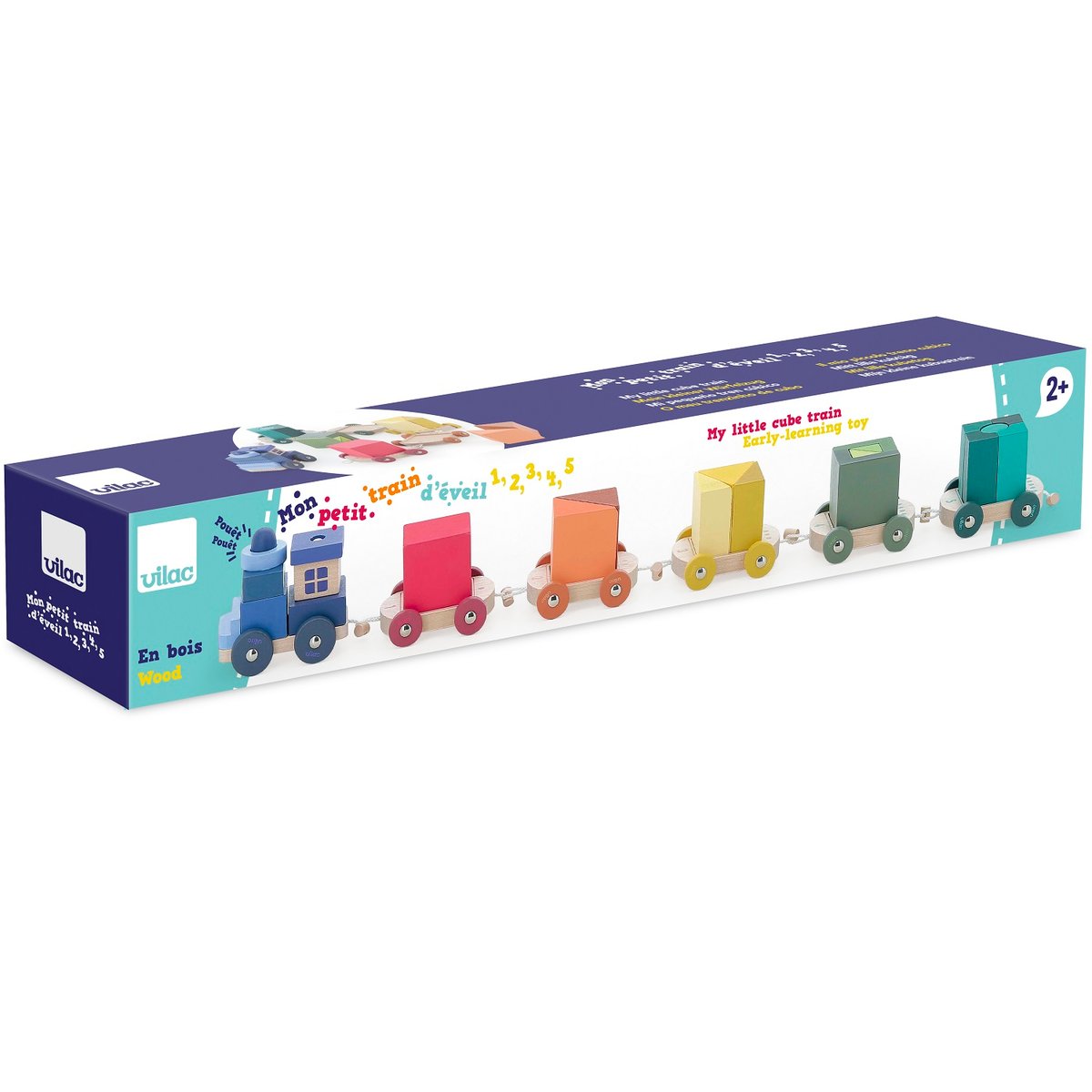 Mon petit train d'éveil multicolore, VILAC