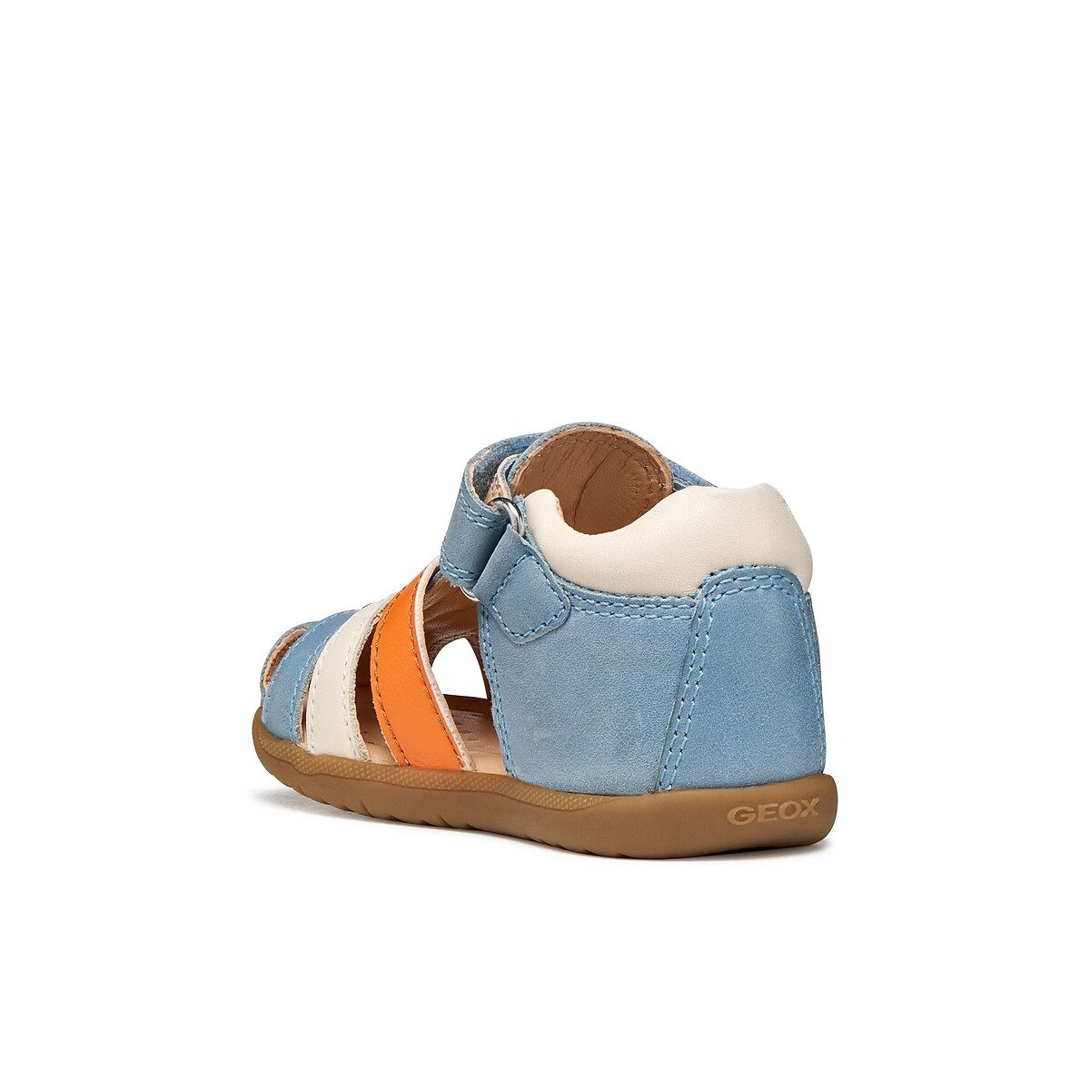 Sandales premiers pas, MACCHIA bleu/orange, GEOX