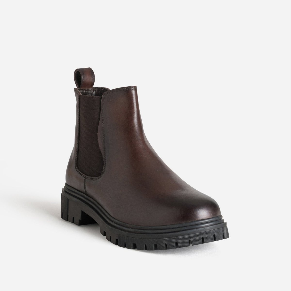 Boots en cuir LEOPOLD marron, ERAM