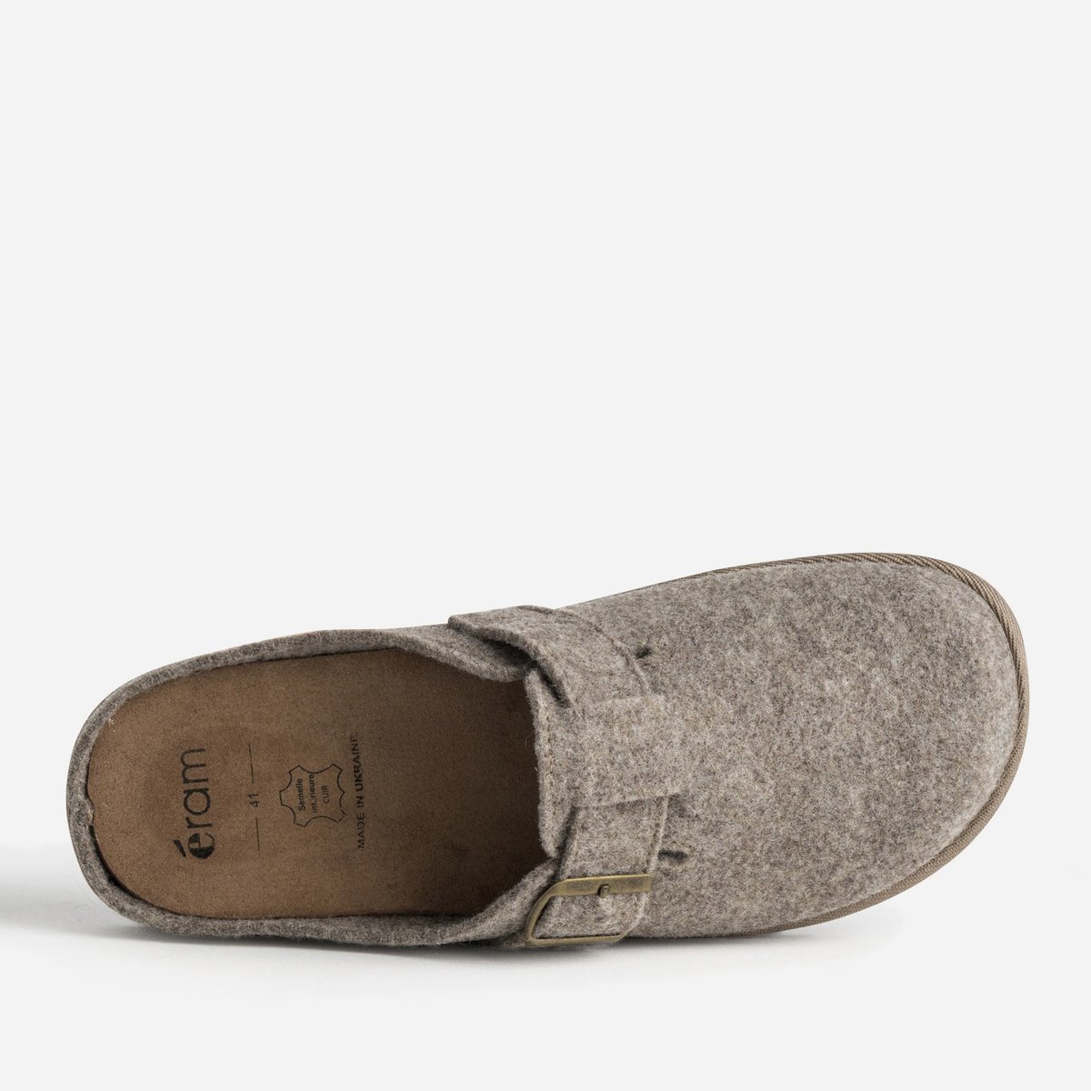 Pantoufle VALERE taupe, ERAM