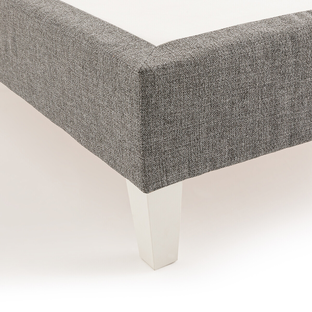 Sommier tapissier à ressorts boxspring premium gris chiné, LA REDOUTE INTERIEURS