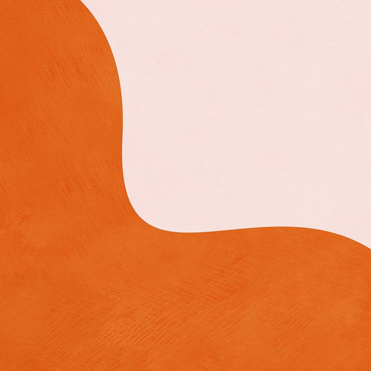 Papier peint orange intissé, HEXOA