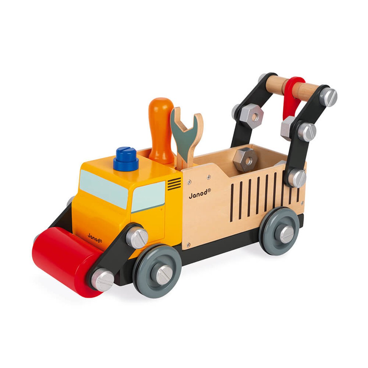 Camion De Chantier Brico'kids multicolore, JANOD