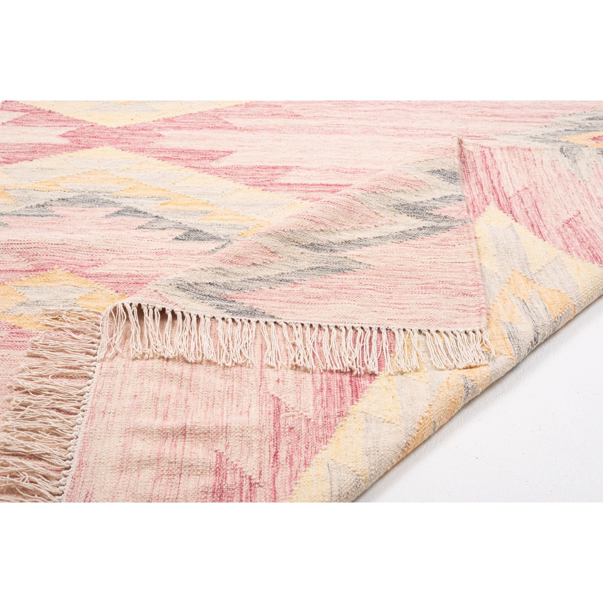 Tapis salon tissé main réversible - VINTAGE berry, TOM TAILOR
